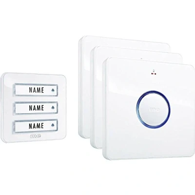 Abbildung von m e Türklingel modern electronics 41097 Funkklingel Komplett Set