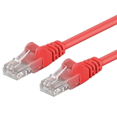 Abbildung von PremiumCord Patchkabel UTP RJ45 Level 5E 10m Rot