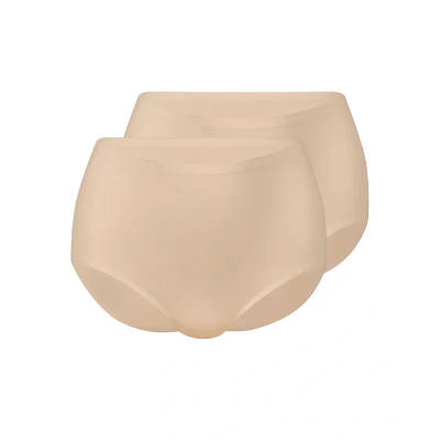 Abbildung von Anita 2P Essential High Waist Briefs Beige L/XL Damen