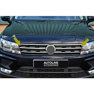 Abbildung von Chrom Kühlergrill Blenden für Tiguan (ab 2016)