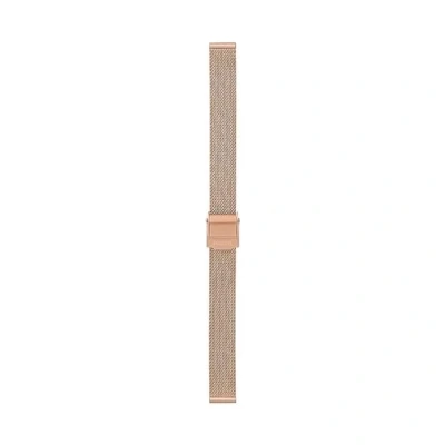 Abbildung von Fossil Uhrenarmband für Frauen 12 mm LiteHide Leder Rose Gold, S121026