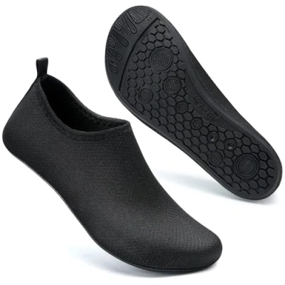 Abbildung von Mabove Badeschuhe Wasserschuhe Schwimmschuhe Damen Herren Strandschuhe Aquaschuhe Barfussschuhe Badesoken Surfschuhe(Schwarz 175,38/39)