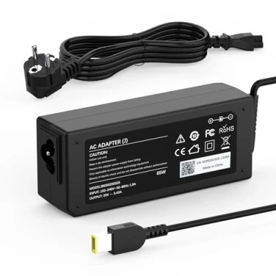 Abbildung von 65W Lenovo Laptop Ladekabel Netzteil Ladegerät für ThinkPad T430 T440 T450 T460 T470 X250 X270 V110 V130 E540 E550 E570 G50 Z50 Flex 2 3 ADLX65NLC2A ADLX65NCC3A Charger Adapter
