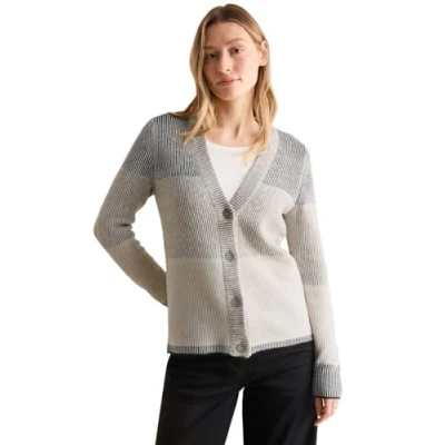 Abbildung von CECIL Cardigan mit Blockstreifen