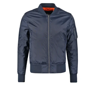 Abbildung von Urban Classics Basic Bomberjacke, Herren, Größe: Small, Navy