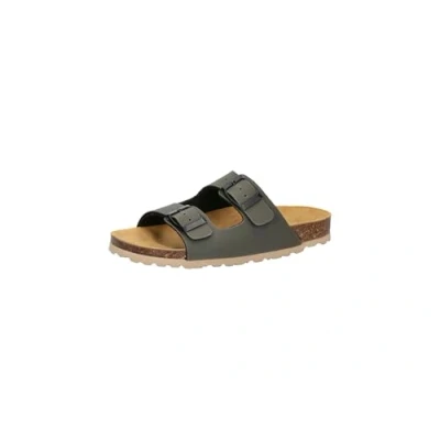 Abbildung von LICO Bioline KIDS Unisex Hausschuh für Kinder, Größe: 34, Oliv Schuhe
