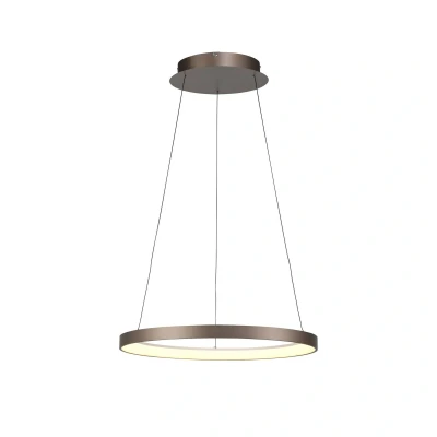 Abbildung von Paul Neuhaus Pendelleuchte HOOP, Dimmfunktion, LED fest integriert, Warmweiß, LED, dimmbar, Simply Dim, Memory, nach Trennung vom Netz, Comfort Lift