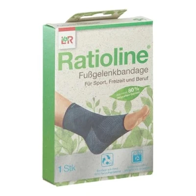 Abbildung von Ratioline Fußgelenkbandage Gr.M 1 St