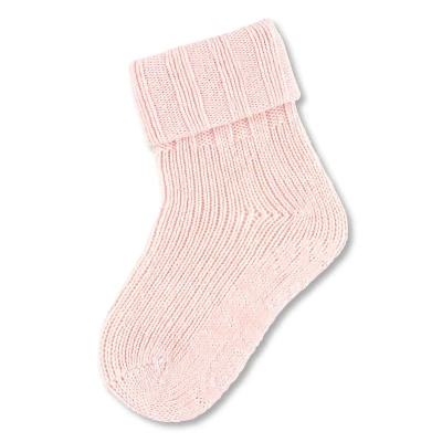 Abbildung von Sterntaler Fliesen Flitzer Umschlag Socken für Kinder, Größe: 25/26, Rosa