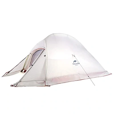 Abbildung von Naturehike Cloud up 2 Upgrade Ultraleichte Zelte Doppelten Personen Zelt 3 4 Saison für Camping Wandern (20D Grau mit Rock Upgrade)