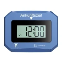 Abbildung von Technaxx elektronische Parkscheibe, automatische digitale Parkuhr für das Auto TX 272 ECE Lizenz, mit Bewegungssensor, automatischer Zeiteinstellung, doppelt beleuchteten Displays, SOS Licht