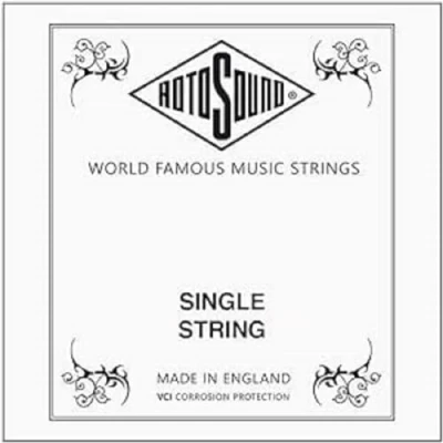 Abbildung von Rotosound BRITISH STEELS 6 saitige Einzelsaiten/Einzelsaiten für E Gitarre BS10Regular 10 46