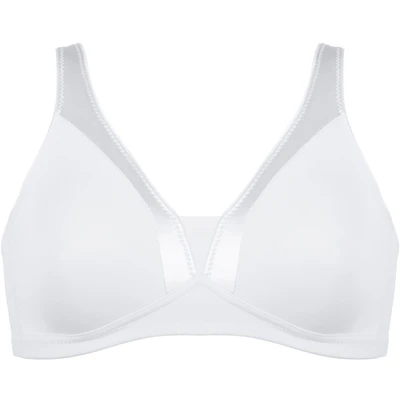 Abbildung von Naturana SOFT MIT Glanzband Triangel BH, Damen, Größe: 90D, Weiss