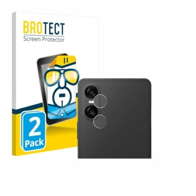 Abbildung von BROTECT (2 Stück Schutzfolie für Sony Xperia 10 VI (NUR Kameraschutz) Displayschutz Folie Ultra Klar