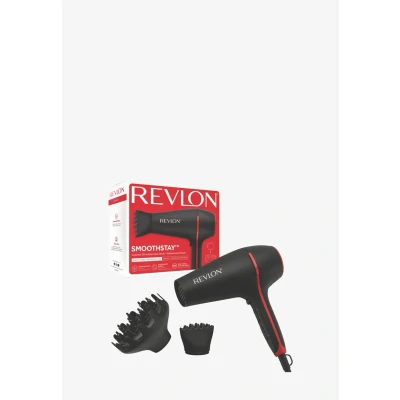 Abbildung von Revlon Ionic Haartrockner SMOOTHSTAY RVDR5317, 2000 W, Gitter mit dreifacher Keramikbeschichtung und Kokosnussöl Infusion
