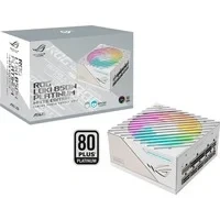 Abbildung von ASUS ROG Loki SFX L 850W Platinum Netzteil (Vollmodulares Netzteil, 80+ Platinum, Lambda A Zertifiziert, 120mm PWM ARGB Lüfter, Aura Sync RGB Beleuchtung, ATX 3.0 kompatibel, PCIe 5.0 Ready, weiß)