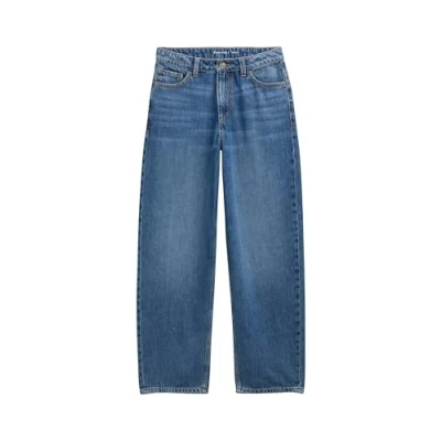 Abbildung von TOM Tailor Skater Jeans Relaxed Fit für Kinder, Größe: 164, Clean mid stone blue denim
