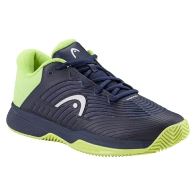Abbildung von Head Revolt PRO 4.5 CLAY Junior Unisex Multicourt Tennisschuh für Kinder, Größe: 39, Navy/lime Schuhe