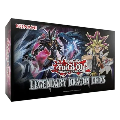Abbildung von Konami Sammelkarte Yu Gi Oh! Legendary Dragon Decks Box Reprint Englisch