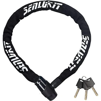 Abbildung von SenluKit Fahrradschloss Sicherheitsstufe Sehr Hoch Level 6,Fahrradschloss Mit Schlüssel,Anti Diebstahl Fahrradschloss, Tastenfeld