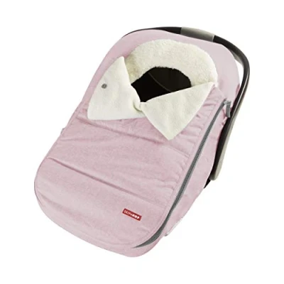 Abbildung von Skip Hop Winter Autositzbezug: Ultra Plüsch Fleece, Pink Heather