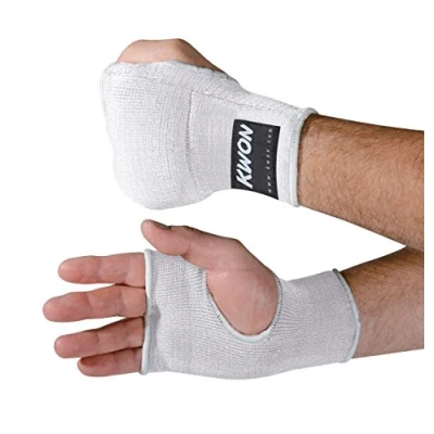 Abbildung von KWON Boxbandagen mit Polsterung Innenhandschuhe Schlupfbandagen Boxen Kickboxen MMA (Für Boxhandschuhe), dauerelastisch, Stützeffekt, Kompression Effekt