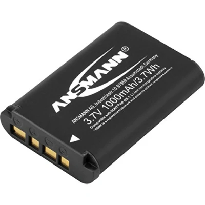 Abbildung von ANSMANN Li Ion Akku A Son NP BX1 3 7V / Typ 1000mAh Leistungsstarke Akkubatterie für Foto Digitalkameras der perfekte Ersatzakku Sony Digicam uvm.