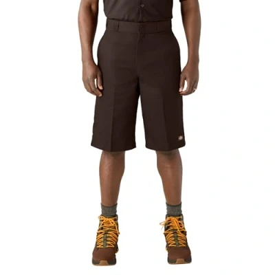 Abbildung von Dickies Herren Shorts 13in Mlt Pkt W/St, Braun (Dark Brown DB), W42