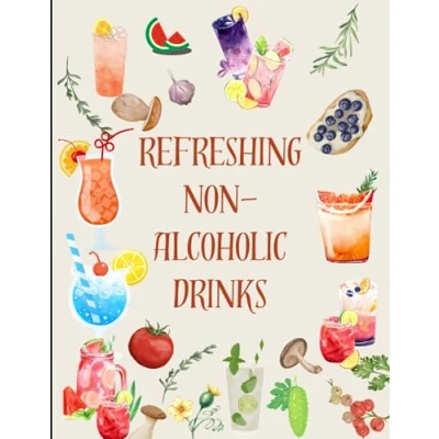 Abbildung von Refreshing Non Alcoholic Drinks:: 50 Plant Based Irresistible Recipes for Every Occasion; Drink to Try at Home; Mocktail A Delicious Collection Of Drinks