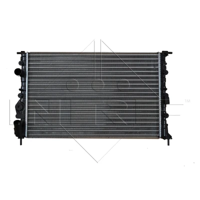 Abbildung von NRF 58025 Kühler, Motorkühlung Aluminium 570 378 23 Kühlrippen mechanisch gefügt RENAULT: MEGANE Scenic, Scénic 1, 1 Cabriolet