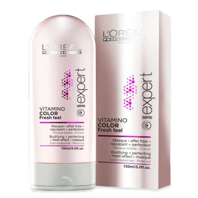 Abbildung von L&#039;Oréal Professionnel Vitamino Color Fresh Feel Bodifying + Perfecting Effect Masque, 150 ml Frisch
