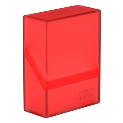 Abbildung von Ultimate Guard Unisex Erwachsene UGD011135 Kartenbox, Ruby, 76 x 98,5 35 mm