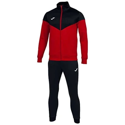 Abbildung von Joma Herren Oxford Trainingsanzug, Rot Schwarz, XXXXXXS