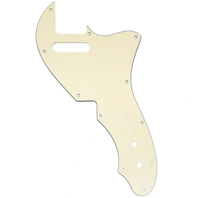 Abbildung von Musiclily Pro 11 Löcher Gitarren Schlagbrett Pickguard für USA Fender 69 Tele Thinline Style E Gitarre, 3 lagig Cream
