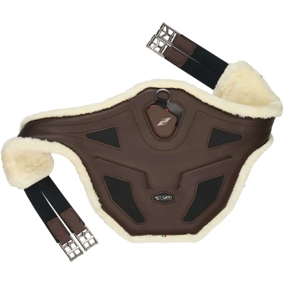 Abbildung von Zandona Spring Sattelgurt Techno Fur Stud Braun