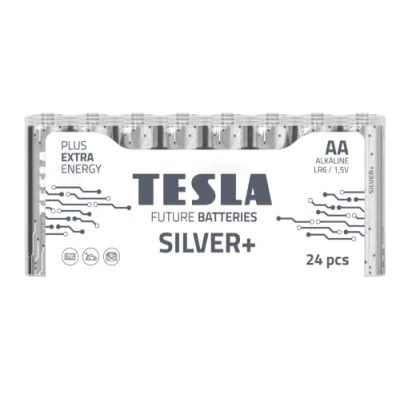 Abbildung von Silver Alkalische Batterie AA (LR06, Bleistifbatterie, Shrink) 24 Stck