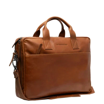 Abbildung von The Chesterfield Brand Frazer FACH Notebooktasche, Größe: One Size, Cognac