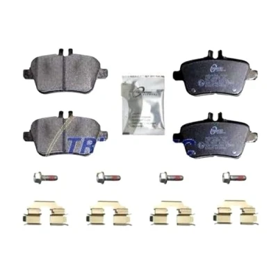 Abbildung von TRUCKTEC AUTOMOTIVE 02.35.433 Bremsbelagsatz Hinterachse MERCEDES BENZ: A Klasse, B GLA