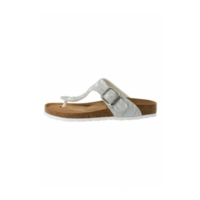 Abbildung von Tamaris Zehentrenner, Damen, Größe: 36, Silver struct Schuhe