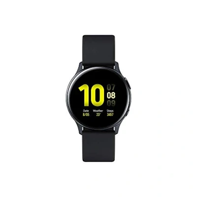 Abbildung von Samsung Galaxy Watch Active 2 Bluetooth Uhr Aluminium 40 mm Aqua Black Französische Version