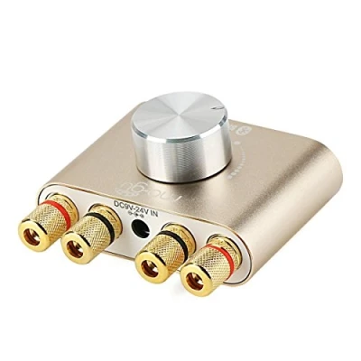 Abbildung von DollaTek TPA3110 30W * 2 Zwei Kanal Mini Stereo Audio drahtlose Bluetooth Verstärker Digital Signal Endstufe für Tablet PC Smartphone Laptops ect Gold