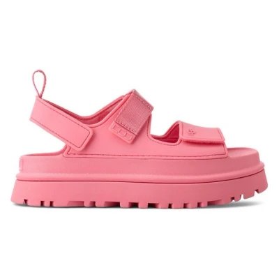 Abbildung von UGG Goldenglow Plateausandalette, Damen, Größe: 39, Tropical pink Schuhe