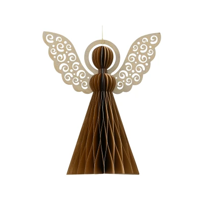 Abbildung von Decoris Engel braun 40cm
