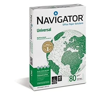 Abbildung von Navigator Universal 110 Mikrometer A3 (297 x 420 mm) 80 g/m² 500 Blatt Normalpapier