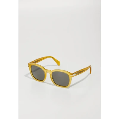 Abbildung von Persol Unisex PO0082S 204/B1 Gläser SONNENBRILLEN Acetat Gelb Grau Geometrisch Normal