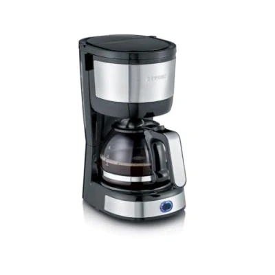 Abbildung von Severin Filterkaffeemaschine KA 4808, 0.56l Kaffeekanne, Kaffeemaschine Slim Design mit Glaskanne, bis 4 Tassen, 750 Watt