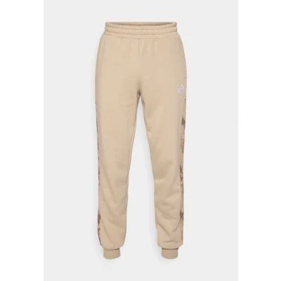 Abbildung von Puma CAMO Sweatpants Jogginghose, Herren, Größe: Small, Ice coffee