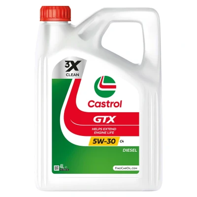 Abbildung von Castrol GTX C4 5W 30 4l Motoröl 15F64E RENAULT: Trafic 3 Kastenwagen, Espace 5, CLIO 3, MERCEDES BENZ: A Klasse, B CLA Coupe