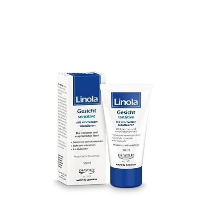 Abbildung von Linola Gesicht sensitive Gesichtscreme ohne Duftstoffe 50 ml