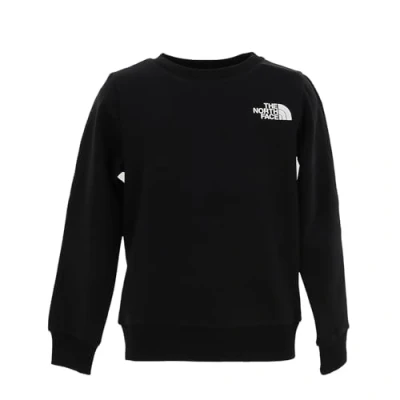 Abbildung von The North Face Simple DOME CREW Sweatshirt für Kinder, Größe: 167 173, Black